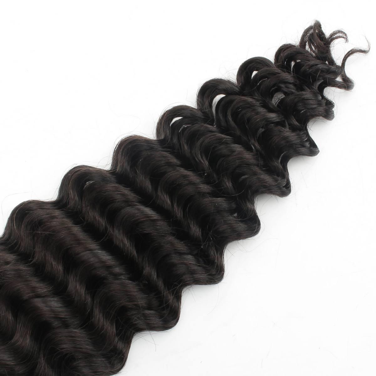 Deep Wave Bulk Human Hair Extensions